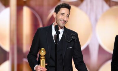 Adrien Brody Beats Timothée Chalamet for Best Actor at Golden Globes 2025