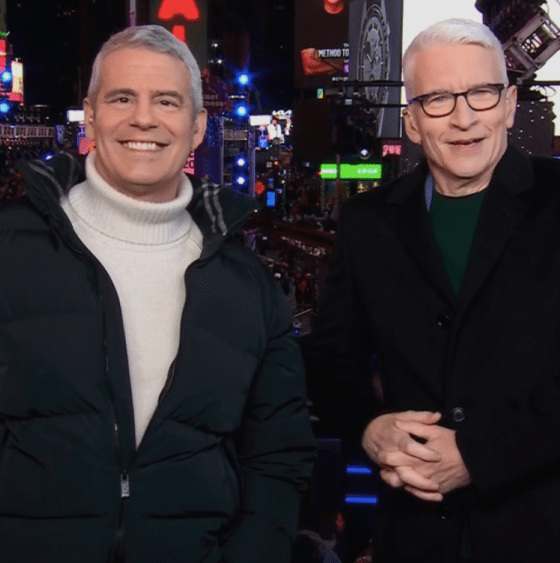 Andy Cohen Brings Tequila to CNN New Year; Anderson Cooper Struggles