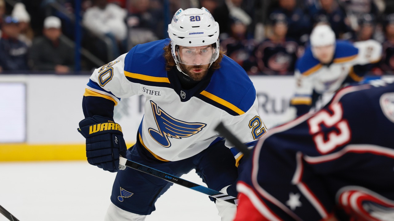 Blues place two-time Stanley Cup champion Brandon Saad on waivers