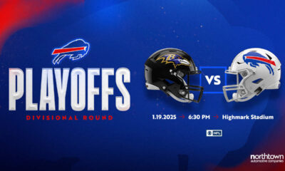 Buffalo Bills to host Baltimore Ravens at 6:30 p.m. on Sunday, Jan. 19