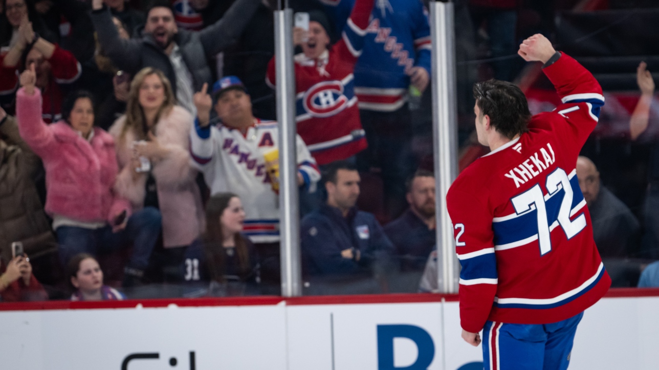 Canadiens : Arber Xhekaj a rempli son mandat avec brio contre Matt Rempe