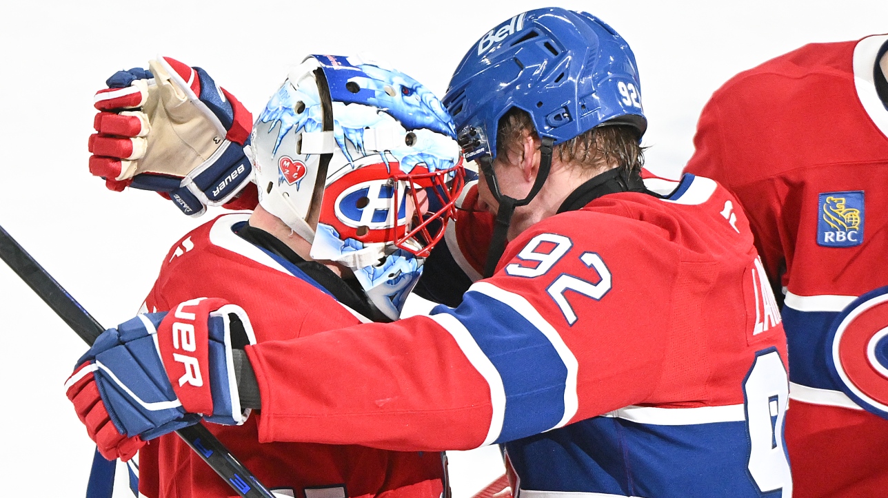 Canadiens : « Des frissons » pour Jakub Dobes devant « la meilleure foule »