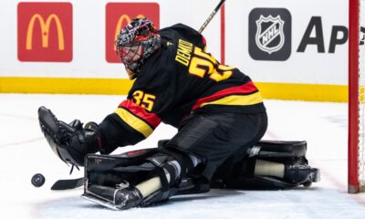 Canucks' Thatcher Demko leaves game vs. Kraken with back spasms