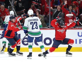 canucks vs capitals