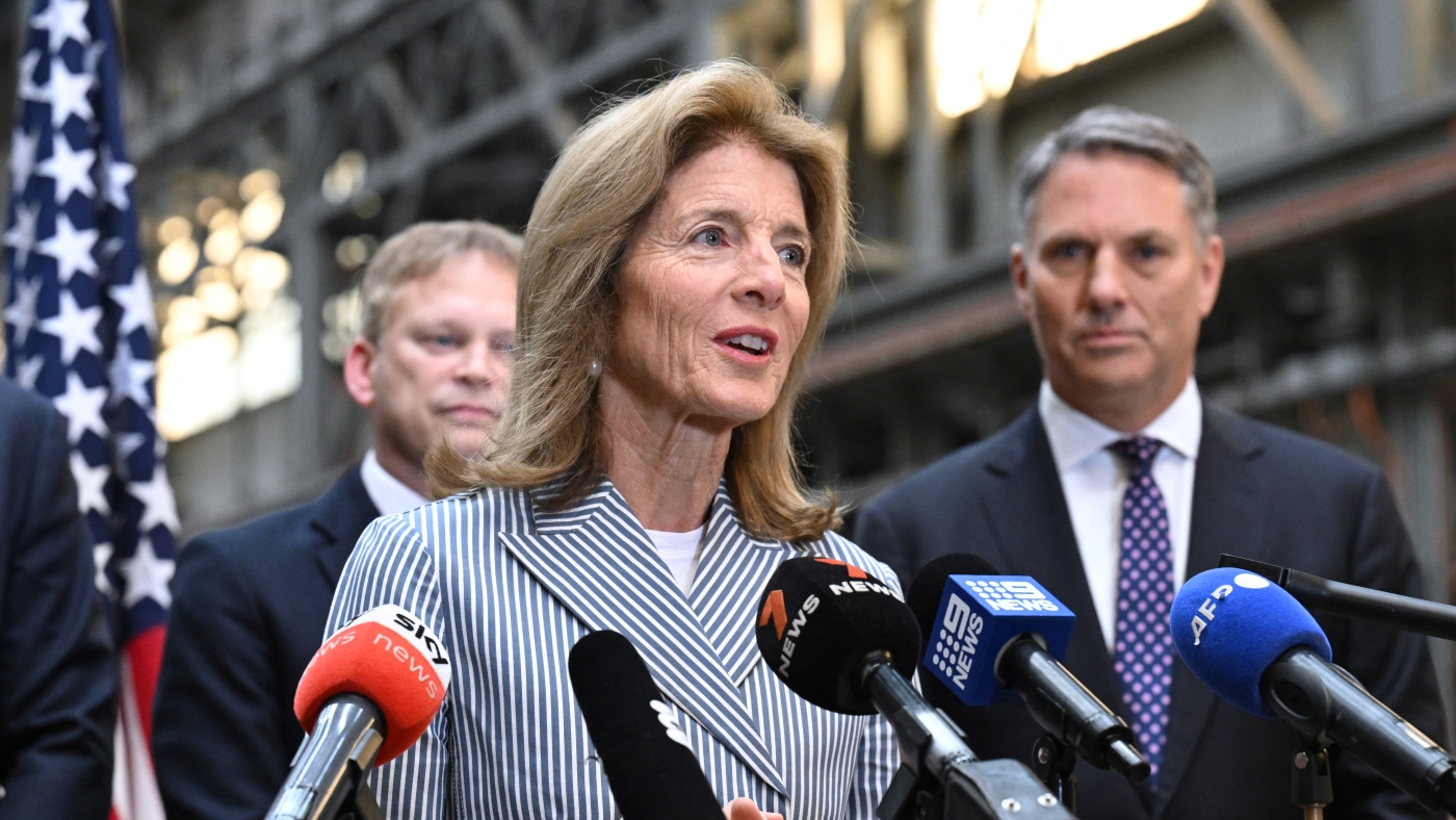 Caroline Kennedy calls her cousin, RFK, Jr., a 'predator' : NPR