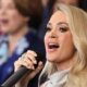 Carrie Underwood soars a capella at Trump inauguration performance