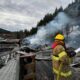 Firefighters battling blaze at Telegraph Cove boardwalk