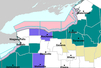 Map of Forecast Area