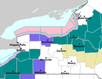 Map of Forecast Area