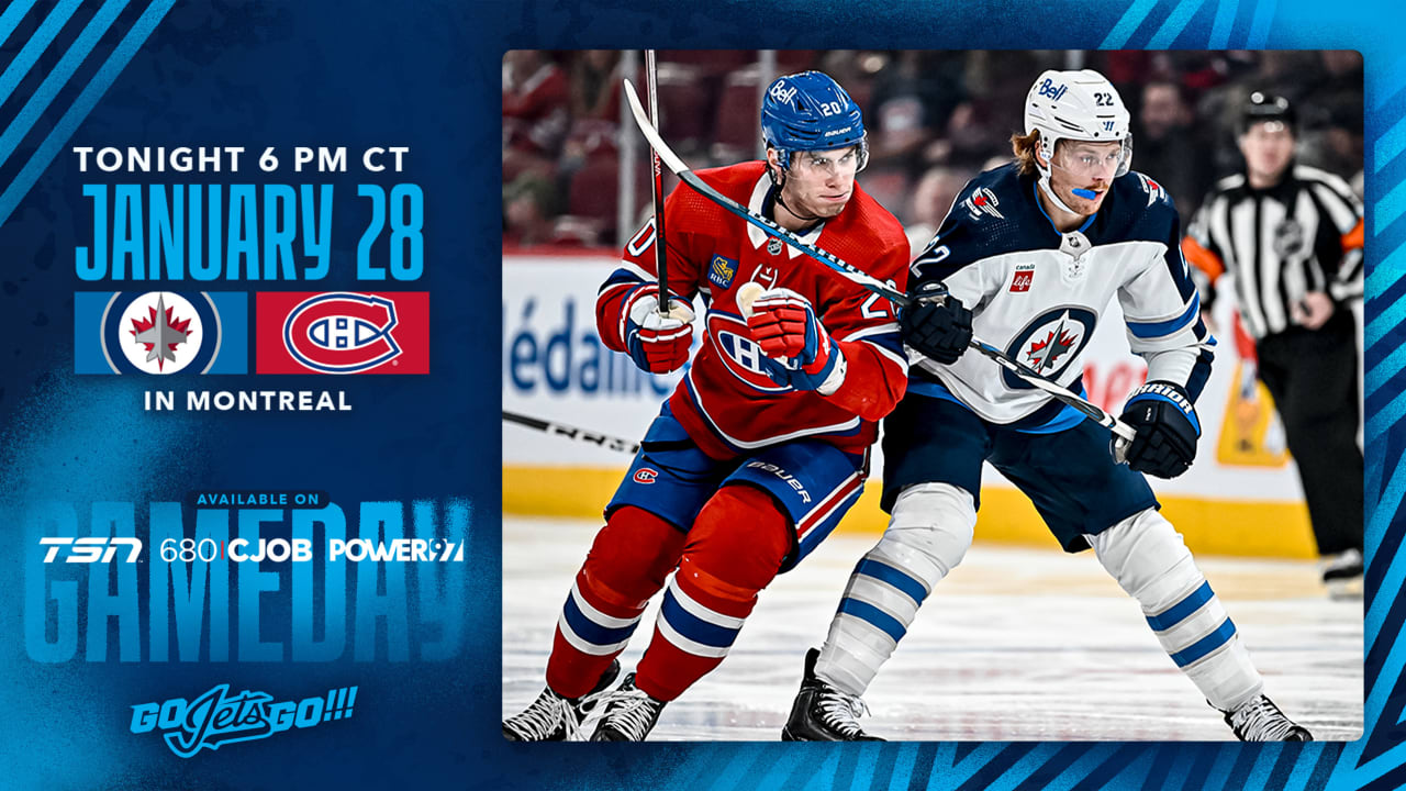 GAMEDAY: Jets at Canadiens | Winnipeg Jets