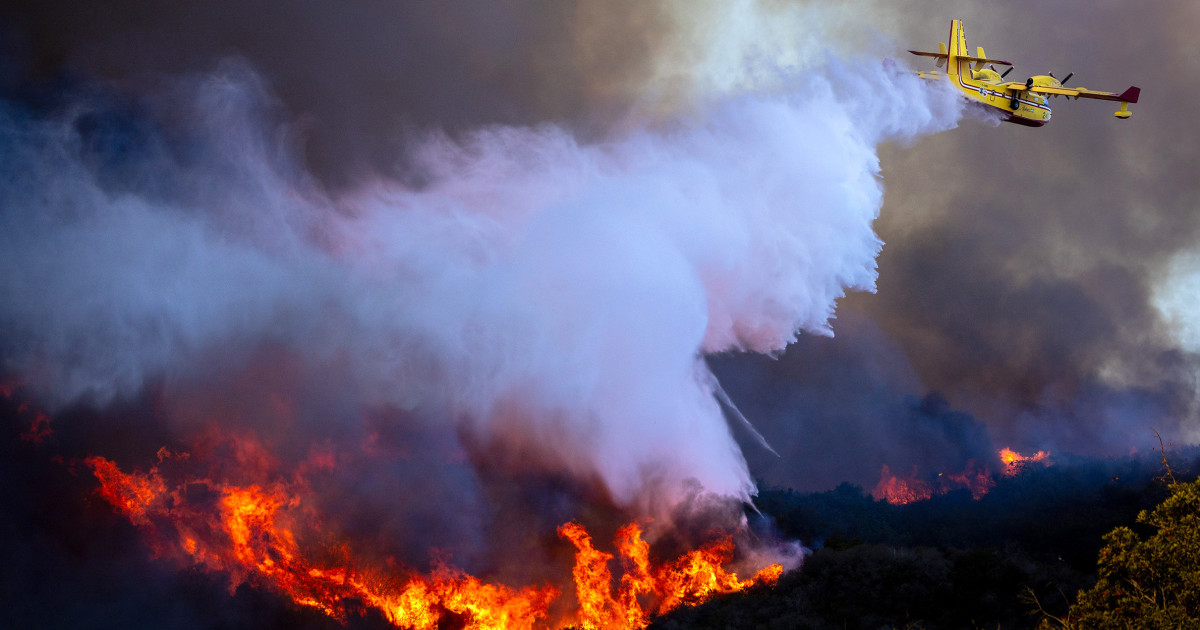 Los Angeles area on alert as high winds fan the flames