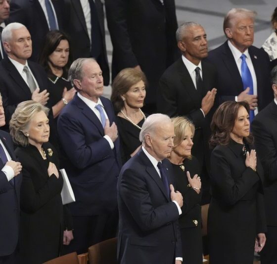 Michelle Obama ‘sends her thoughts and prayers’ while absent from Carter’s funeral