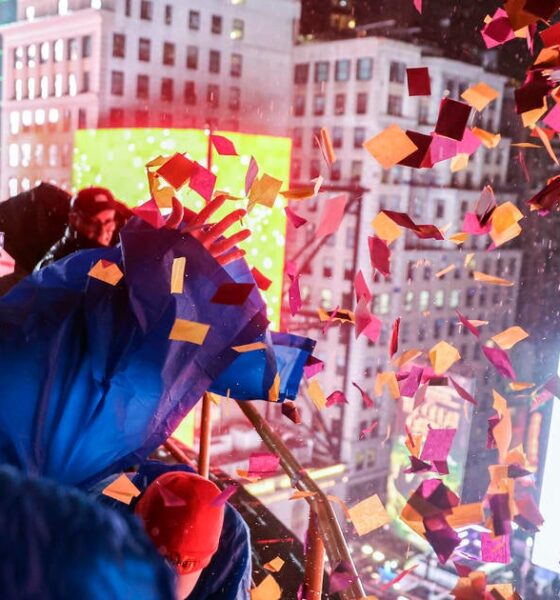 Missed the 2025 Times Square ball drop and New Year's Eve celebration? Watch the highlights here