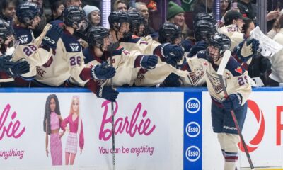 Montreal Victoire edge Toronto Sceptres 4-2 in first PWHL game in Vancouver