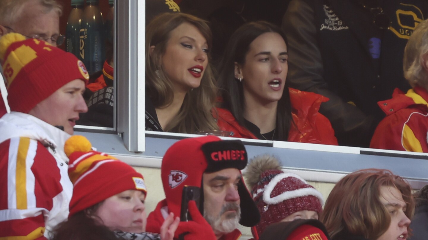 NFL playoffs: Taylor Swift, Caitlin Clark watch as Chiefs beat Texans