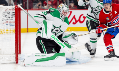 Oettinger, Stars edge Canadiens in shootout for 7th straight win 