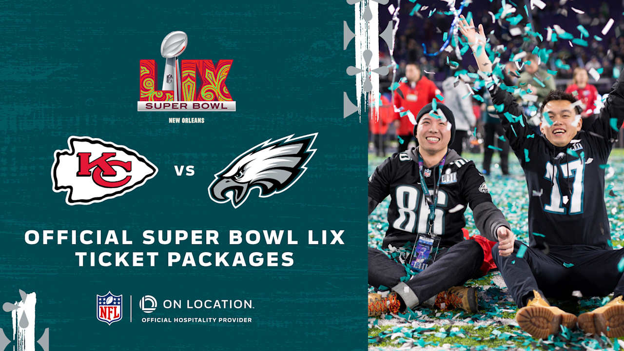 On Location and the Eagles launch Official Super Bowl LIX Fan Ticket Packages