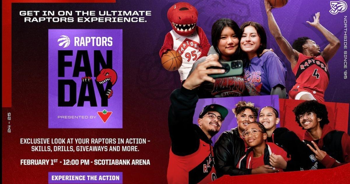 Raptors hosting first-ever Fan Day at Scotiabank Arena Feb 1 | Things To Do