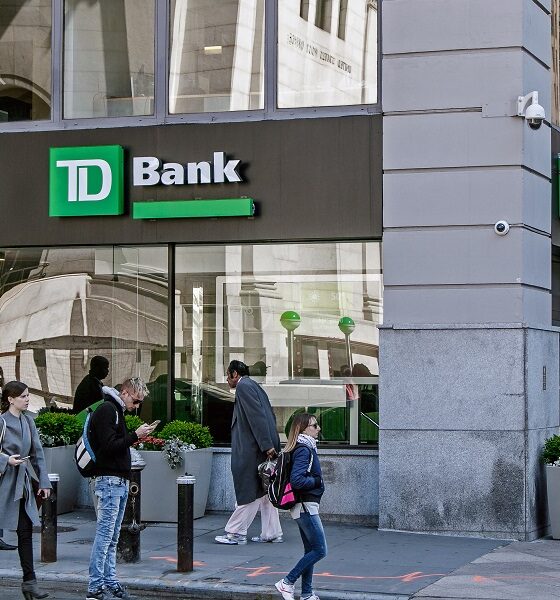 TD bank. stock photo